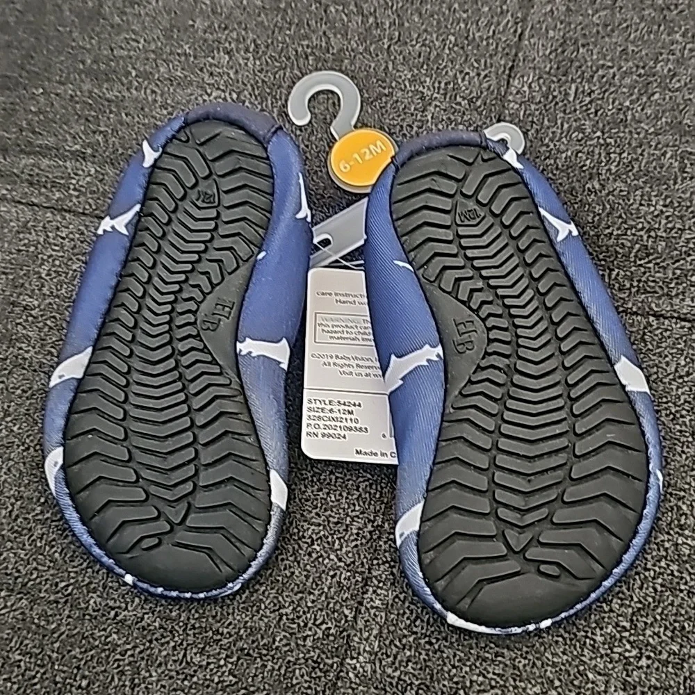 ❤️HUDSON BABY Shark Water Shoes 6-12 Months